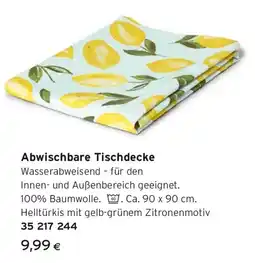 Tchibo Eduscho Abwischbare Tischdecke Angebot