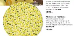 Tchibo Eduscho Abwischbare Tischdecke rund Angebot