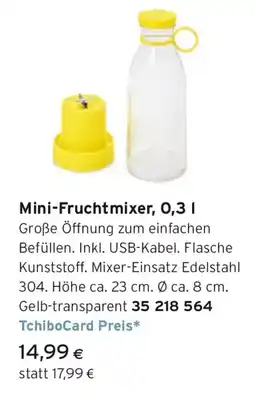 Tchibo Eduscho Mini Fruchtmixer Angebot