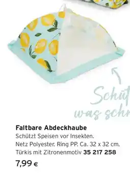 Tchibo Eduscho Faltbare Abdeckhaube Angebot