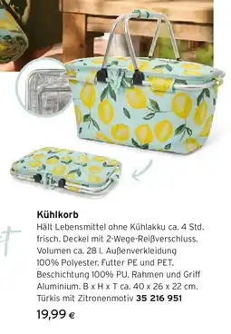 Tchibo Eduscho Kühlkorb Angebot
