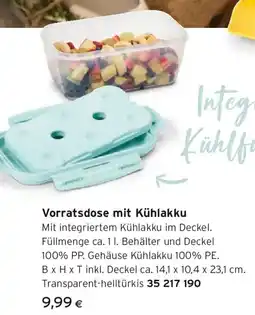Tchibo Eduscho Vorratsdose mit Kühlakku Angebot