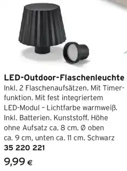 Tchibo Eduscho Led outdoor flaschenleuchte Angebot
