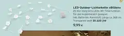Tchibo Eduscho Led outdoor lichterkette blüten Angebot