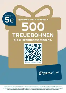 Tchibo Eduscho Treuebohnen als willkommensgeschenk Angebot