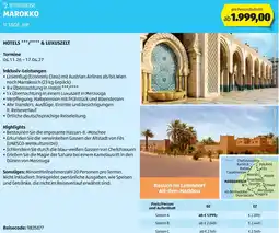 Hofer Reisen Rundreise marokko Angebot