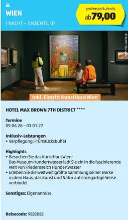 Hofer Reisen Wien Angebot