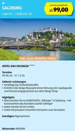 Hofer Reisen Salzburg Angebot