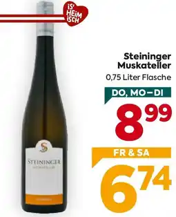 Billa Steininger Muskateller Angebot