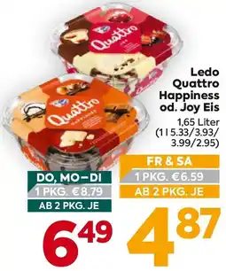 Billa Ledo Quattro Happiness Angebot