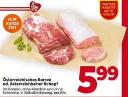 Billa Österreichisches Karree od. österreichischer Schopf Angebot
