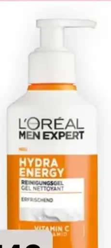 Bipa L'Oréal Paris Men Expert Hydra Energy Reinigungsgel Angebot
