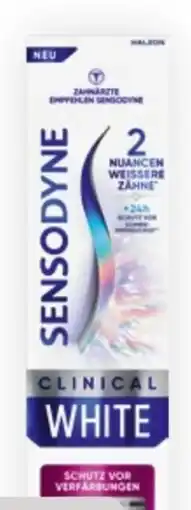 Bipa Sensodyne Zahnpasta Clinical White Angebot