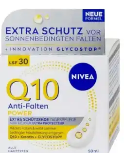 dm Nivea Q10 Power Anti-Falten Tagespflege Angebot