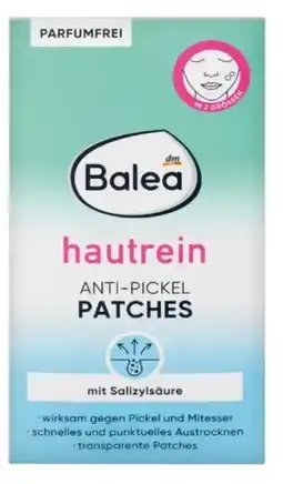 dm Balea Anti-Pickel Patches Angebot