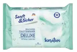 dm Sanft & Sicher Deluxe Feuchtes Toilettenpapier Angebot