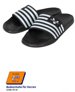 Action Badeschuhe für Herren Angebot