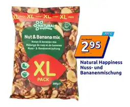 Action Natural Happiness Nuss und Bananenmischung Angebot