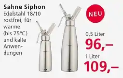 Strasser Markt Sahne Siphon Angebot