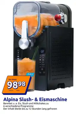 Action Alpina Slush & Eismaschine Angebot