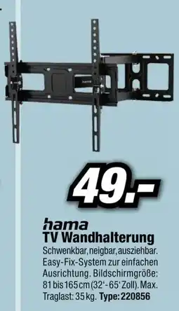 Red Zac Hama tv wandhalterung Angebot