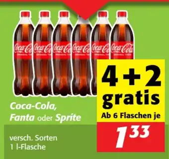 Coca-Cola, Fanta oder Sprite