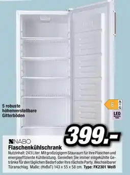 Red Zac Flaschenkühlschrank Angebot