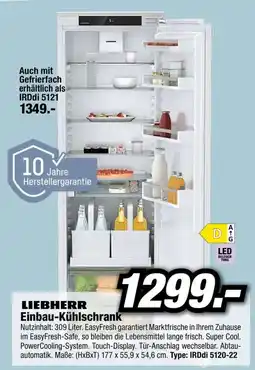 Red Zac Liebherr einbau kühlschrank Angebot