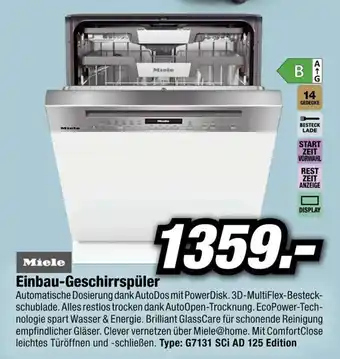 Einbau Geschirrspüler