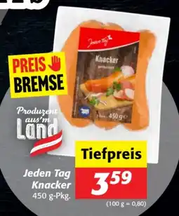 Nah&Frisch Jeden Tag Knacker Angebot