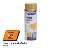 Action Spectrum Sprühfarbe Angebot