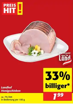 Nah&Frisch Landhof Honigschinken Angebot