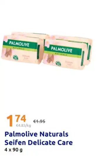 Action Palmolive Naturals Seifen Delicate Care Angebot