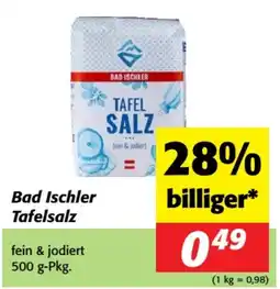 Nah&Frisch Bad Ischler Tafelsalz Angebot