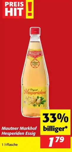 Nah&Frisch Mautner Markhof Hesperiden Essig Angebot