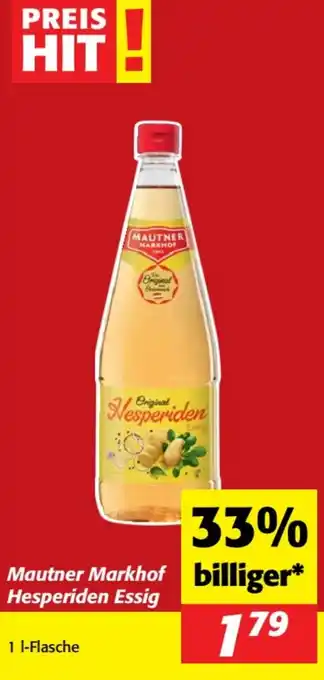 Nah&Frisch Mautner Markhof Hesperiden Essig Angebot
