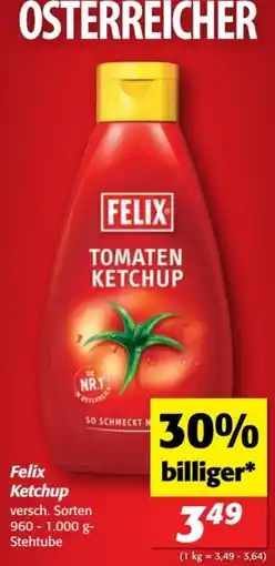 Nah&Frisch Felix Ketchup Angebot
