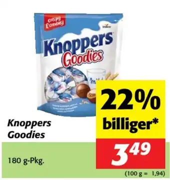 Nah&Frisch Knoppers Goodies Angebot