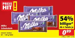 Nah&Frisch Milka Schokolade Angebot