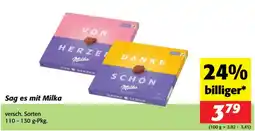 Nah&Frisch Sag es mit Milka Angebot
