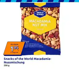 Action Snacks of the World Macadamia Nussmischung Angebot