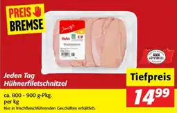 Nah&Frisch Jeden Tag Hühnerfiletschnitzel Angebot