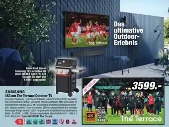 Samsung the terrace outdoor tv