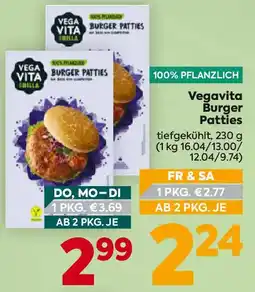 Billa Vegavita Burger Patties Angebot