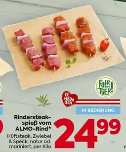 Billa Rindersteak spieß vom almo rind Angebot