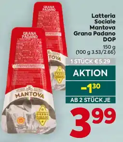 Billa Latteria sociale mantova grana padano dop Angebot