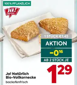 Billa Ja Natürlich Bio Vollkornecke Angebot