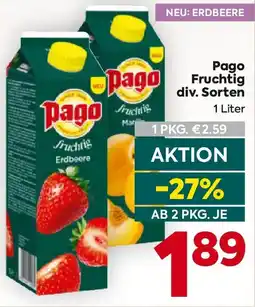 Billa Pago Fruchtig Angebot