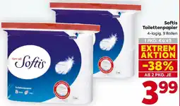Billa Softis Toilettenpapier Angebot