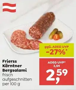ADEG Frierss Kärntner Bergsalami Angebot